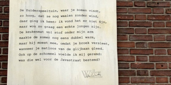 Poëzie, Willem Wilmink, Enschede