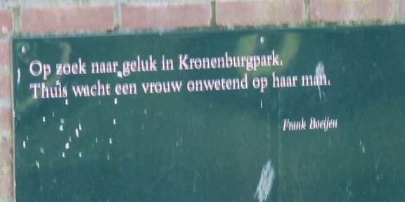 Kronenburgerpark, Frank Boeijen, Nijmegen