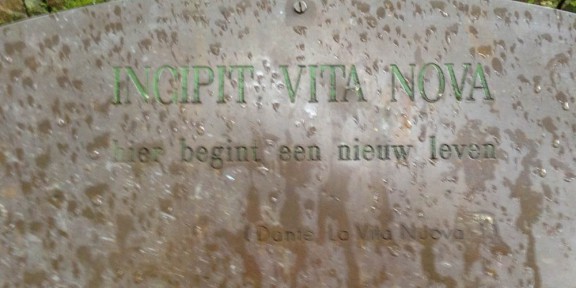 La Vita Nuova, Dante Alighieri, Pater Blommaertlaan, Nijmegen