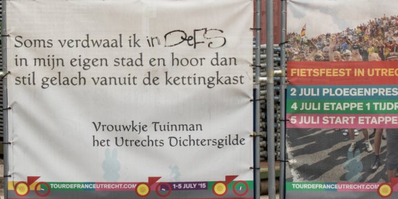Poëzie, Vrouwkje Tuinman, Utrecht, Tour de France