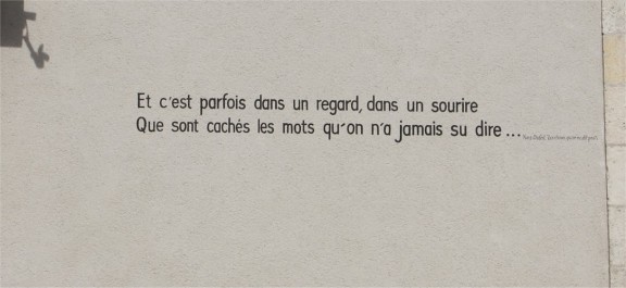 Poëzie, songtekst, Yves Duteil, La Charité sur Loire