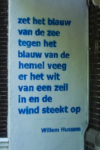 Poëzie, gedicht, Willem Hussem, Utrecht