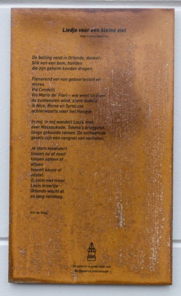 Poëzie, gedicht, Eric de Rooij, Den Haag