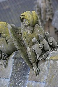 Pelikaan, luchtboogbeeld, St. Jan, Den Bosch