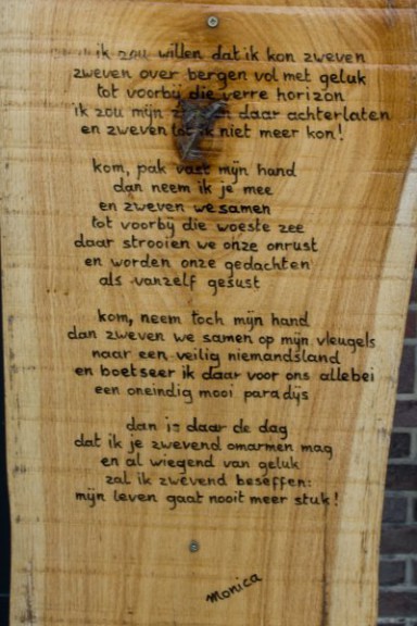 Poëzie, gedicht, Monica, Krijtlandpad, Zuid-Limburg