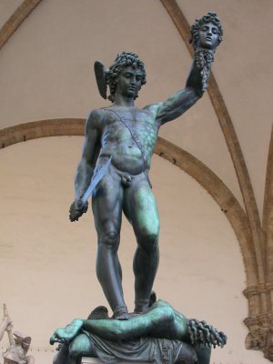 Benvenuto Cellini, Perseus, Medusa, Florence