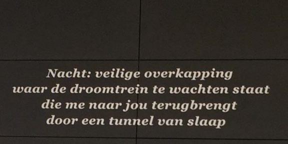 Poëzie, gedicht, Hanny Michaelis, Centraal station, Utrecht