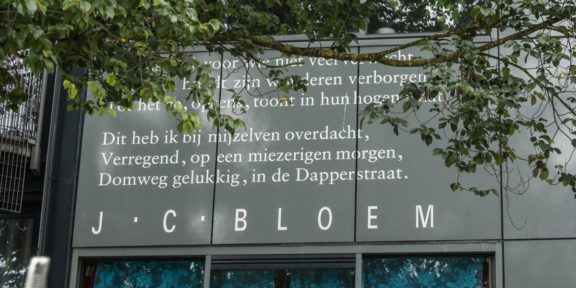 Poëzie, gedicht, J.C. Bloem, Amsterdam