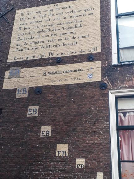 Poëzie, gedicht, M. Vasalis, Leiden