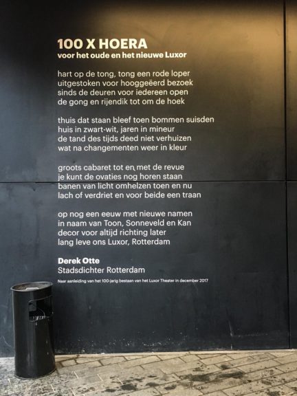 Poézie, gedicht, Rotterdam, Derek Otte