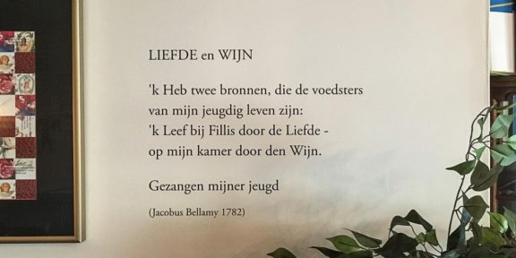 Poëzie, gedicht, Jacobus Bellamy, Vlissingen