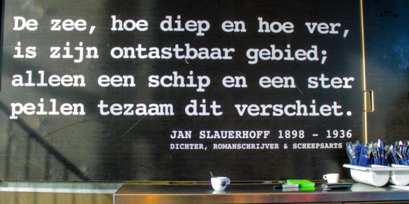 Poëzie, gedicht, J. Slauerhoff, Amsterdam