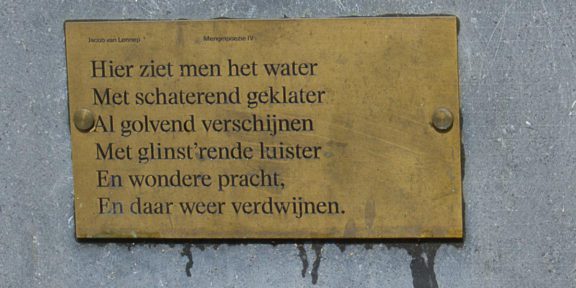Poëzie, gedicht, Jacob van Lennep, Amsterdam