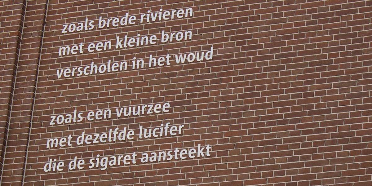 Verzet Begint Niet Met Grote Woorden