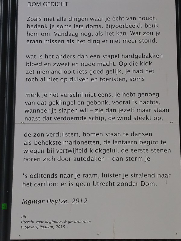 Poëzie, gedicht, Ingmar Heytze, Utrecht
