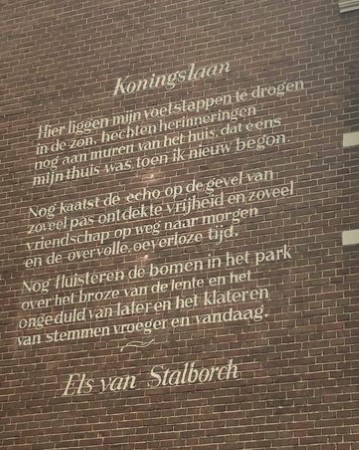 Poëzie, gedicht, Els van Stalborch, Utrecht
