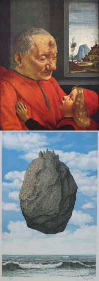 Domenico Ghirlandaio, Rene Magritte 