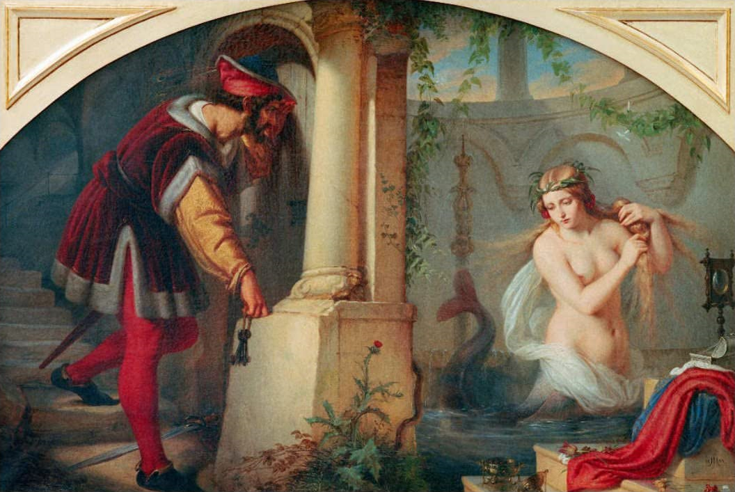 Julius Hübner, Die schöne Melusine