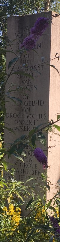Poëzie, gedicht, M. Vasalis, Utrecht