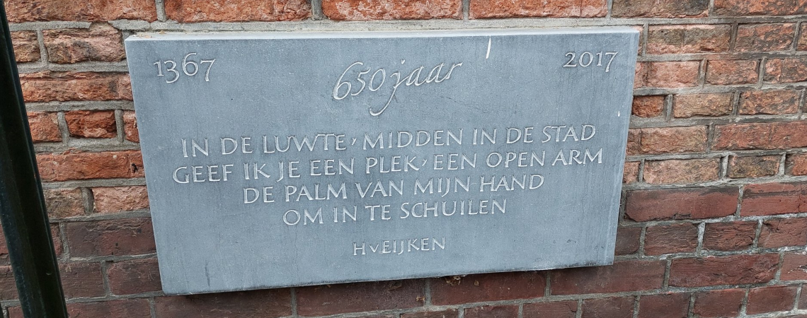 Poëzie, straatpoëzie, gedicht, muurgedicht, Hanneke van Eijken, Utrecht