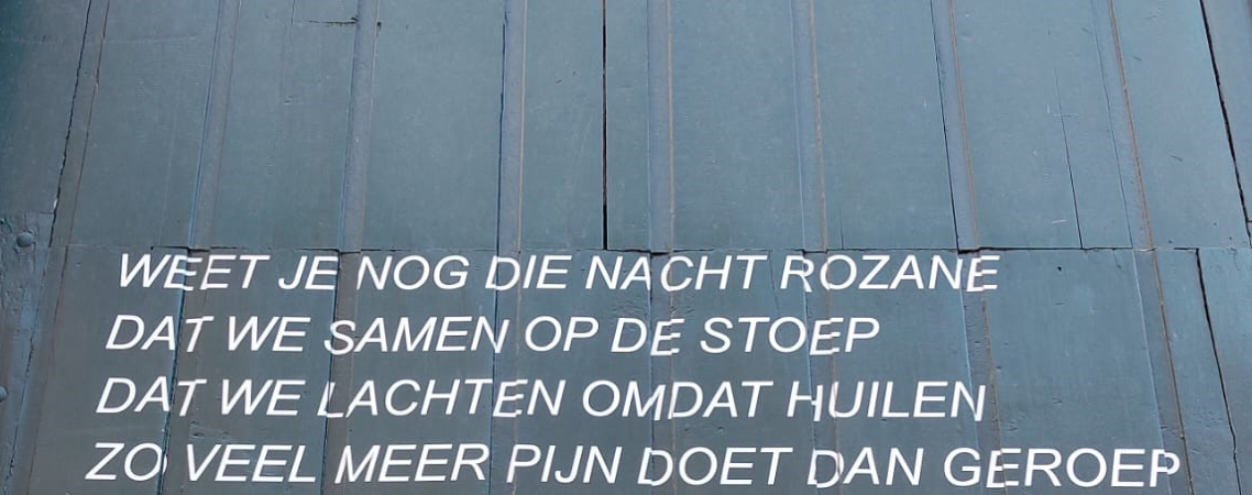 Poëzie, straatpoëzie, songtekst, gedicht, Wim De Craene, Hasselt