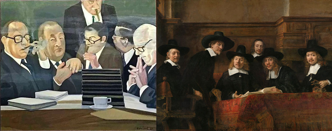 Dwarskijken, Rein Dool, Rembrandt van Rijn