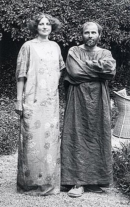 Gustav Klimt en Emilie Flöge