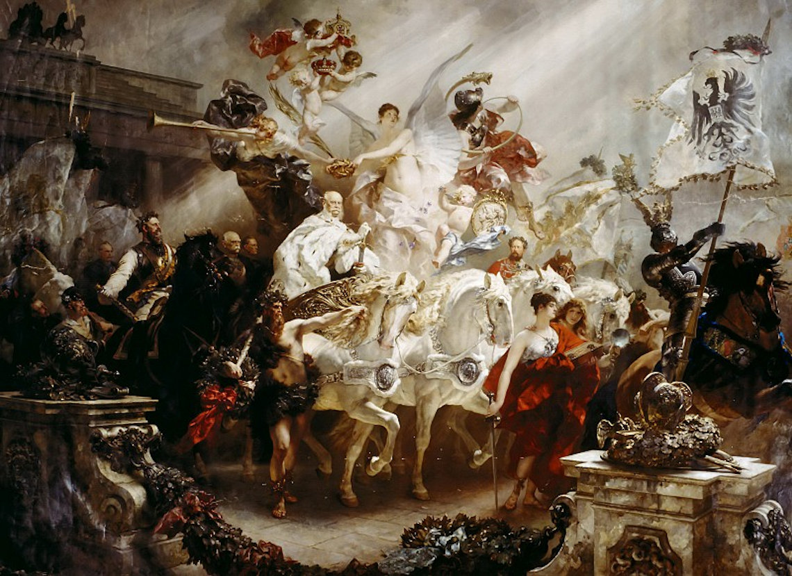 Ferdinand von Keller, Kaiser Wilhelm der Siegreiche