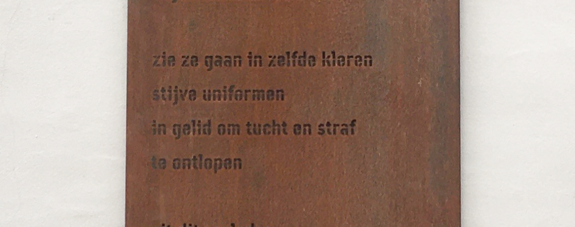 Poëzie, straatpoëzie, gedicht, Het weeshuis, Twan Niesten, Nijmegen