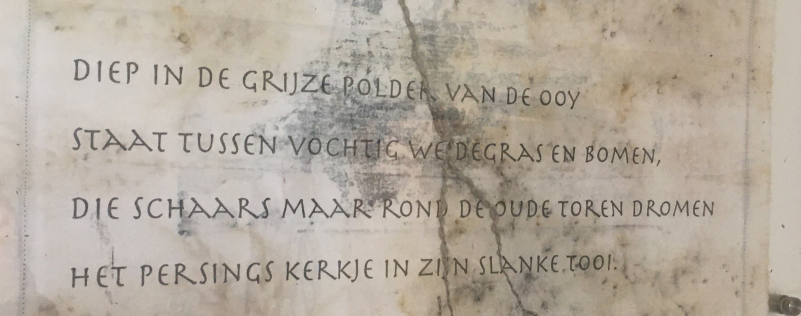 Poëzie, straatpoëzie, gedicht, Persingen, Alex Campaert