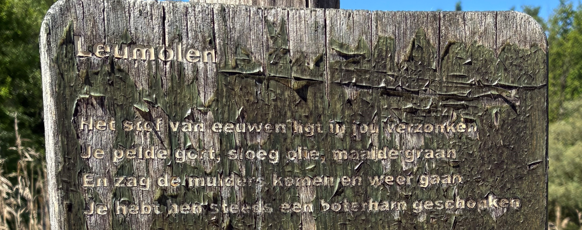 Poëzie, straatpoëzie, gedicht, Frits Criens, Leudal,