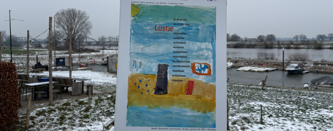 Poëzie, straatpoëzie, gedicht, Mary Heylema, Ravenstein