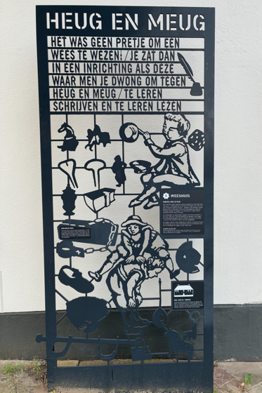 Heug en meug, gedicht van Jean Pierre Rawie, vormgegeven door Casper Conijn