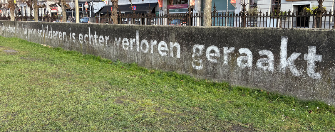 Fragment uit Welkom pierewaaiers van Peter Holvoet-Hanssen