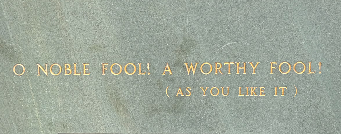 As You Like It, Act II, Scene 7