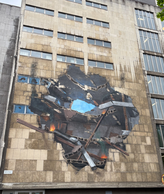 Remember van Artoon in de Meistraat in Antwerpen