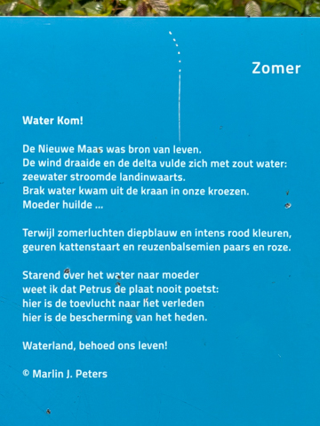 Water Kom! van Marlin J. Peters